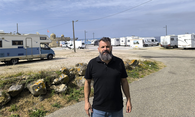 O BNG denuncia o descontrol no estacionamento de autocaravanas na Atalaia